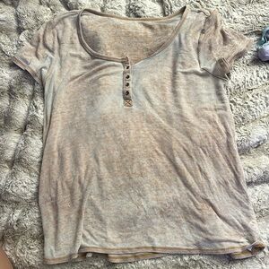 American Eagle See Through Shirt Size M